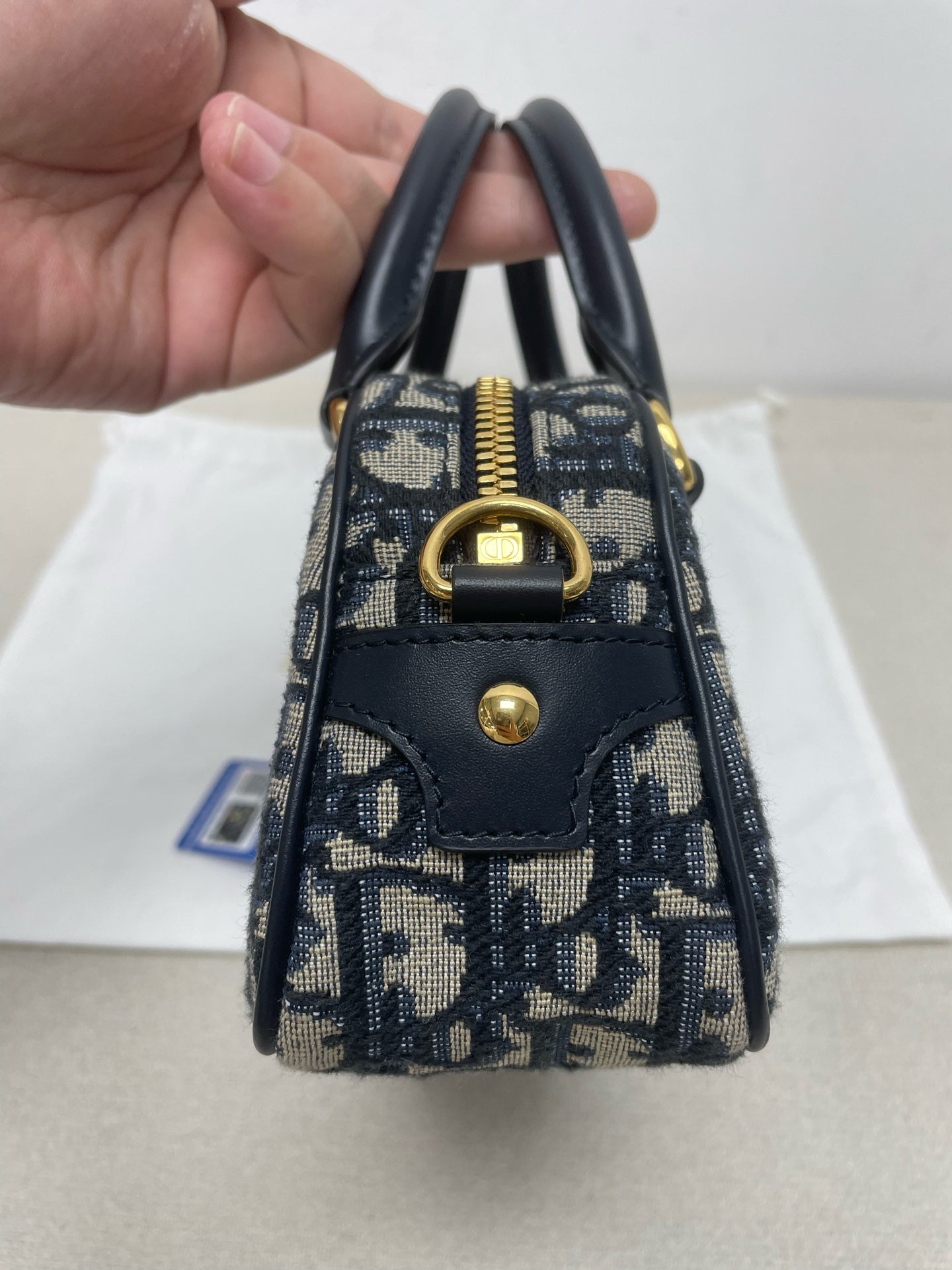 Dior - D-Vibe East-West - Cloth - Blue - (mini)