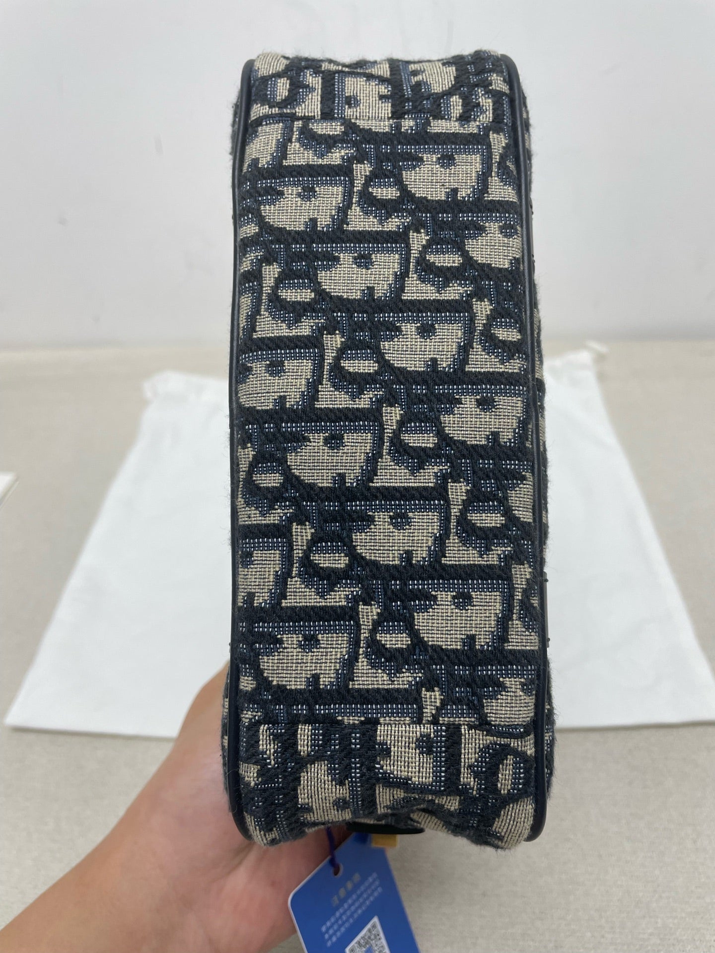 Dior - D-Vibe East-West - Cloth - Blue - (mini)