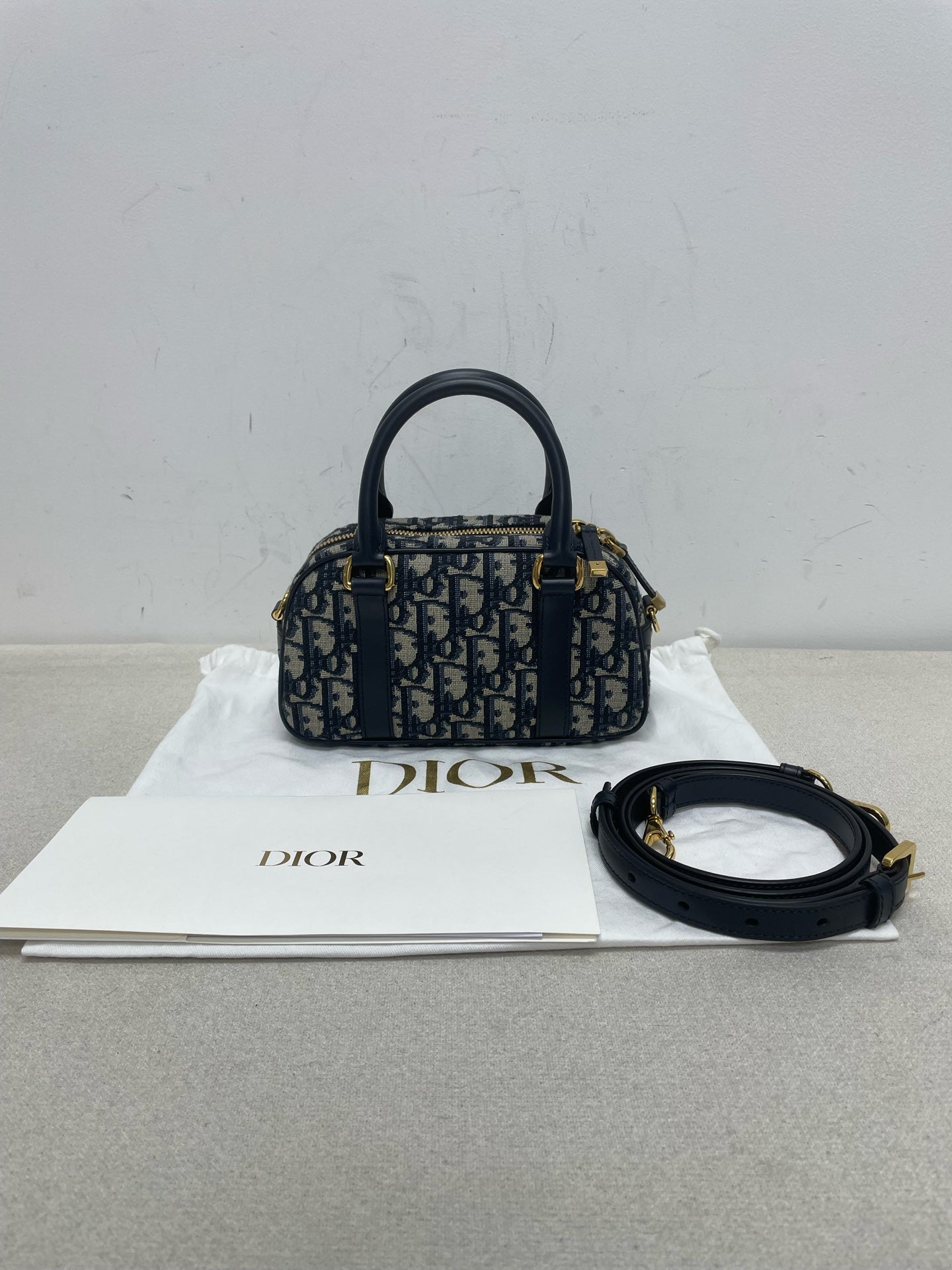 Dior - D-Vibe East-West - Cloth - Navy - (mini)