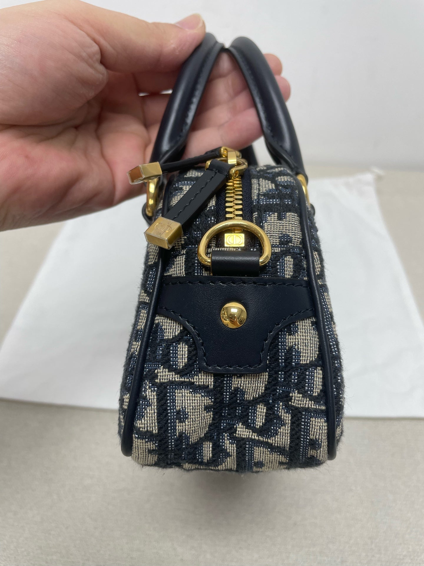 Dior - D-Vibe East-West - Cloth - Navy - (mini)