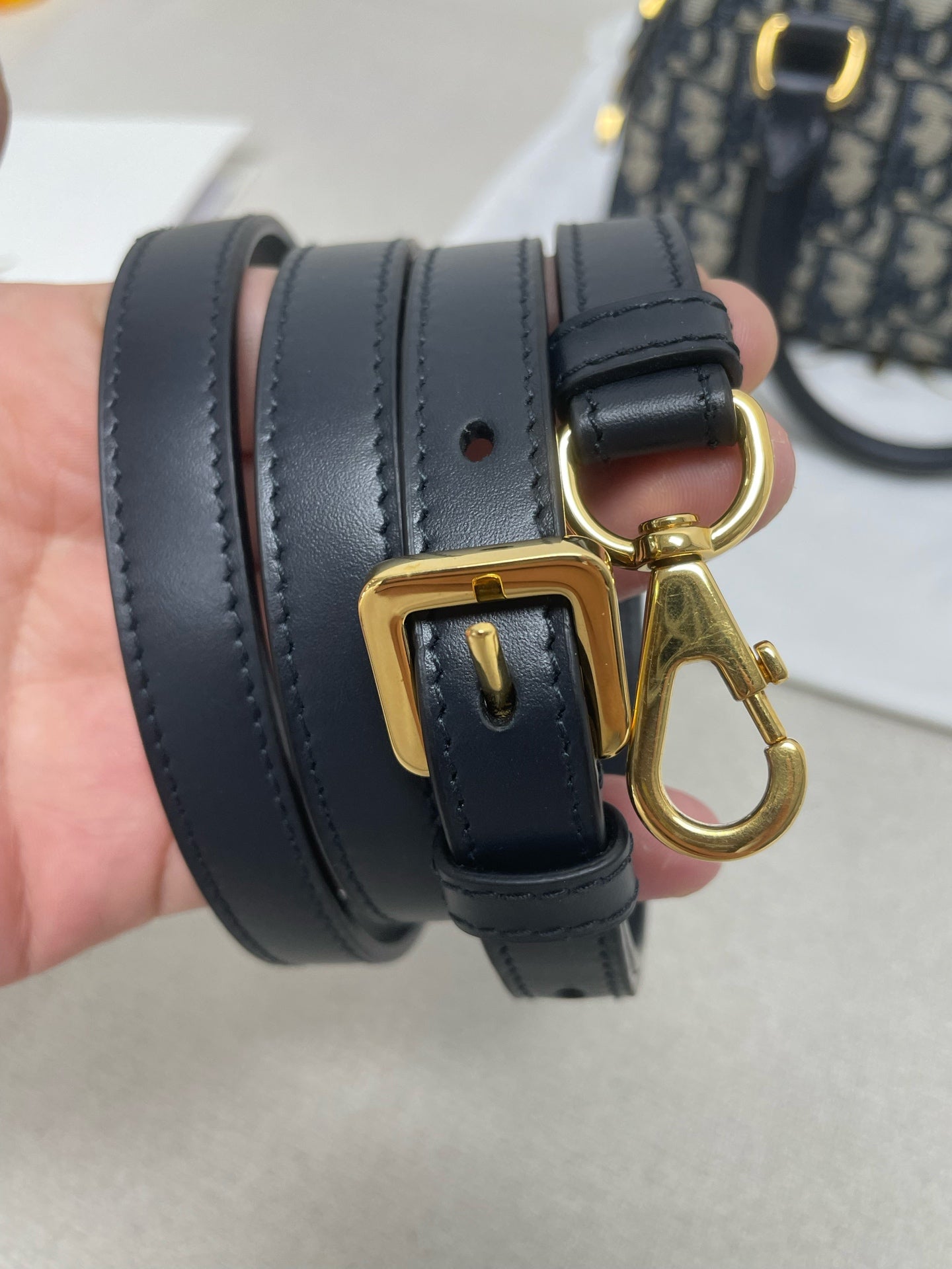 Dior - D-Vibe East-West - Cloth - Navy - (mini)