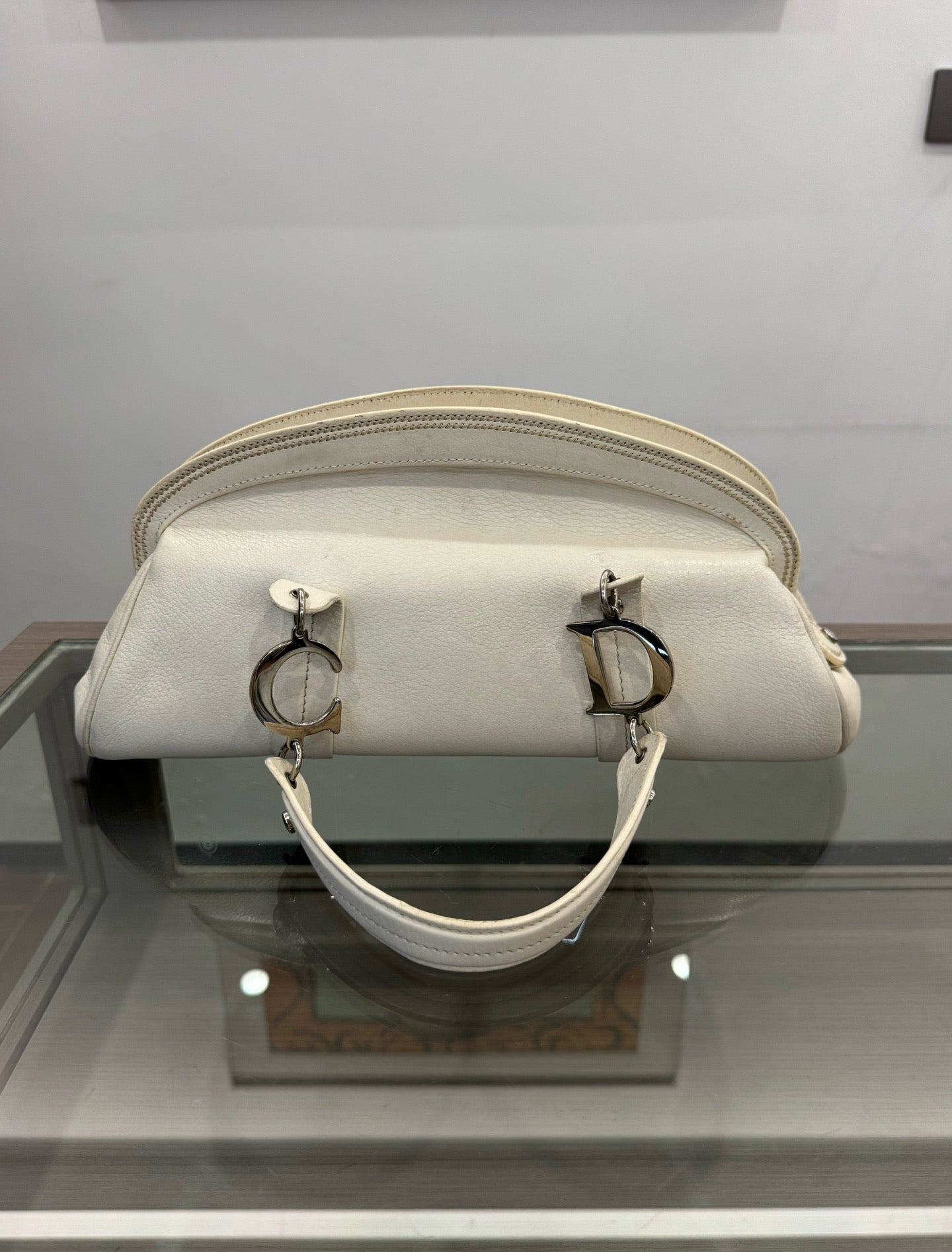 Dior - Detective Bag - Leather - White - (medium)
