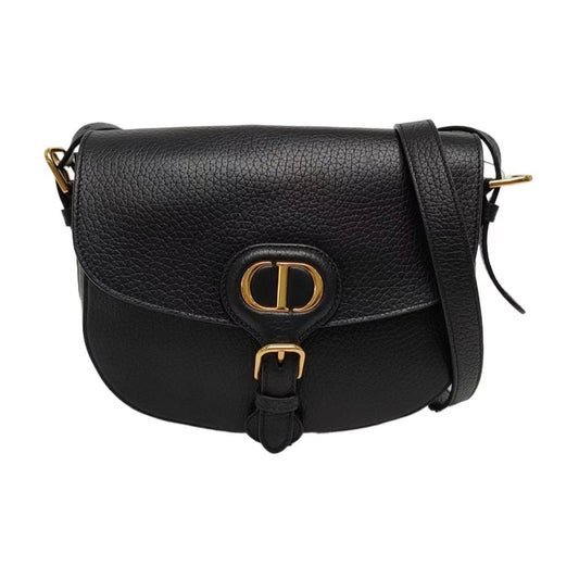 Dior - Dior Bobby Handbag - Grained cowhide leather - Black - (medium)