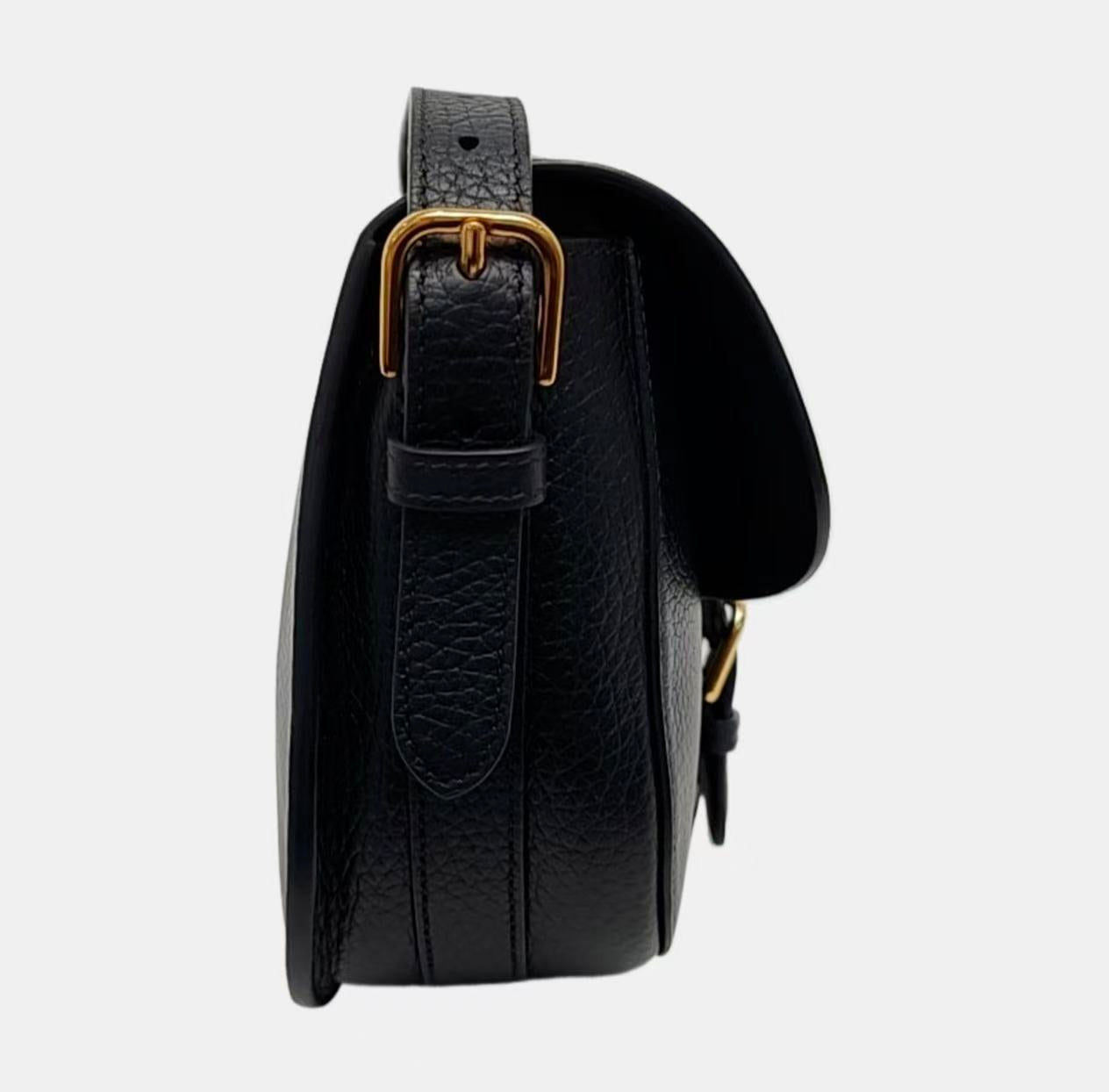 Dior - Dior Bobby Handbag - Grained cowhide leather - Black - (medium)