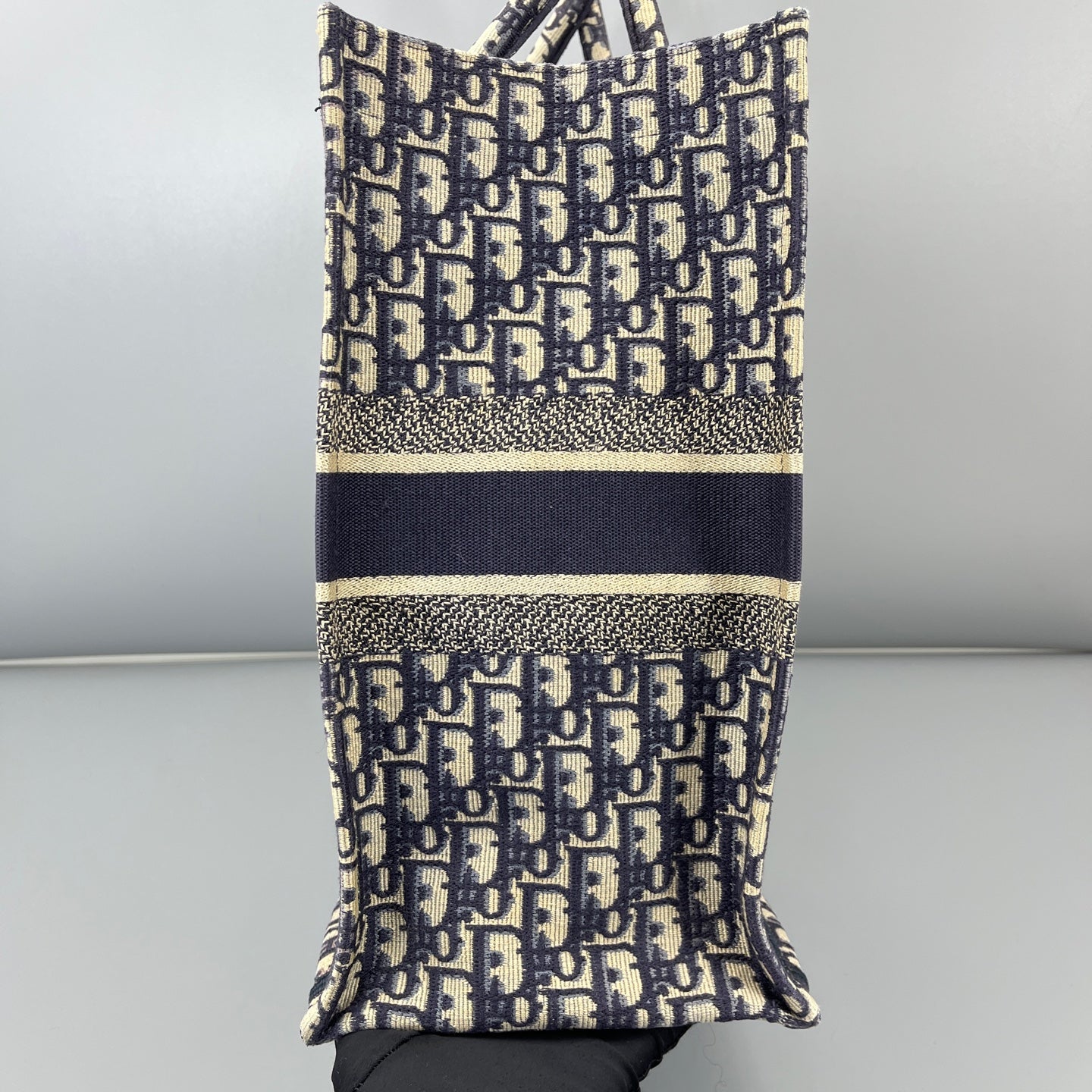 Dior - Dior Book Tote - Cloth - Blue - (large)