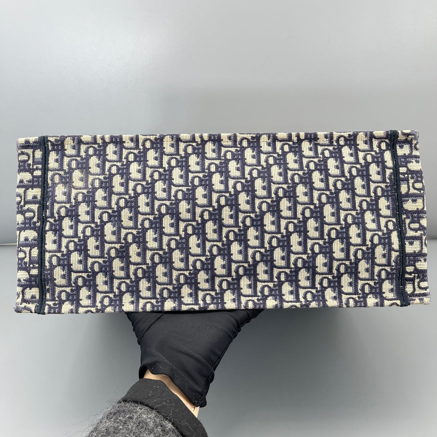 Dior - Dior Book Tote - Cloth - Blue - (large)