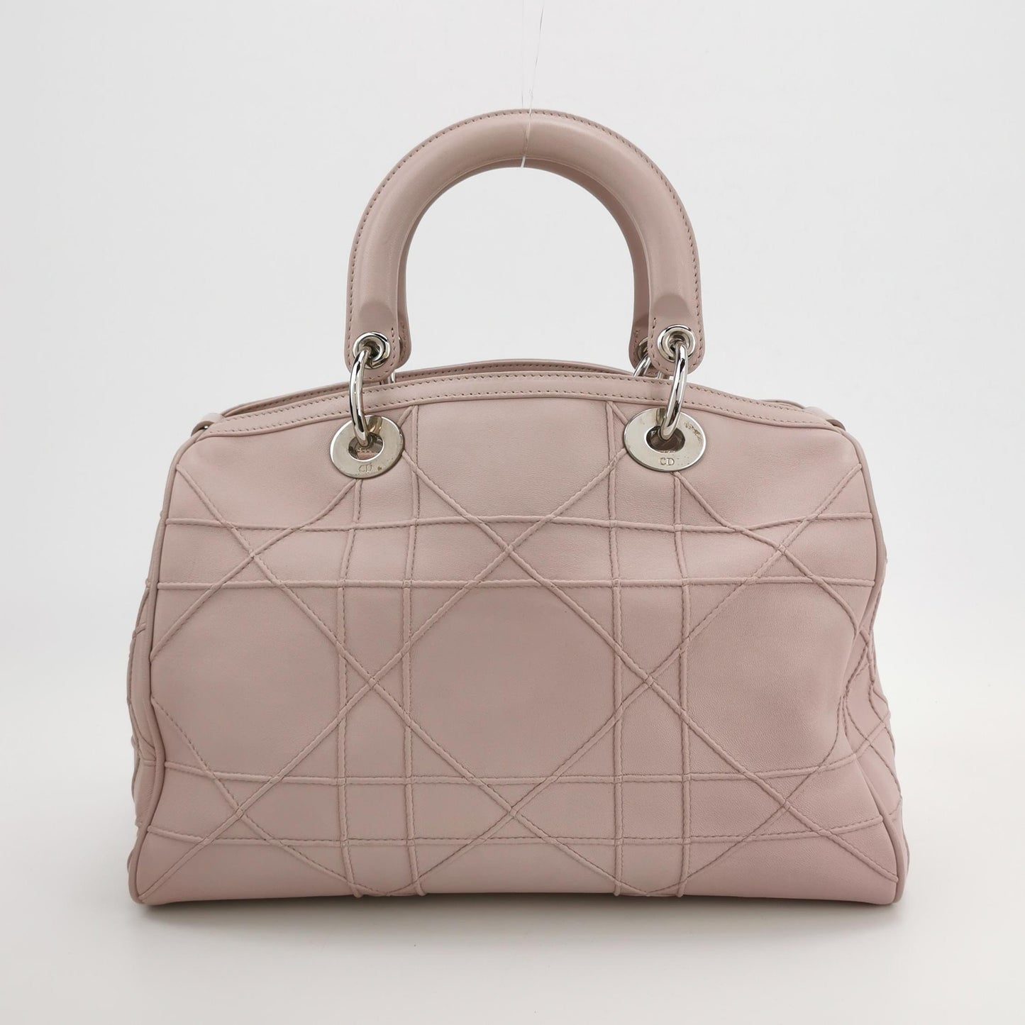 Dior - Dior Boston Bag - Leather - Pink - (medium)