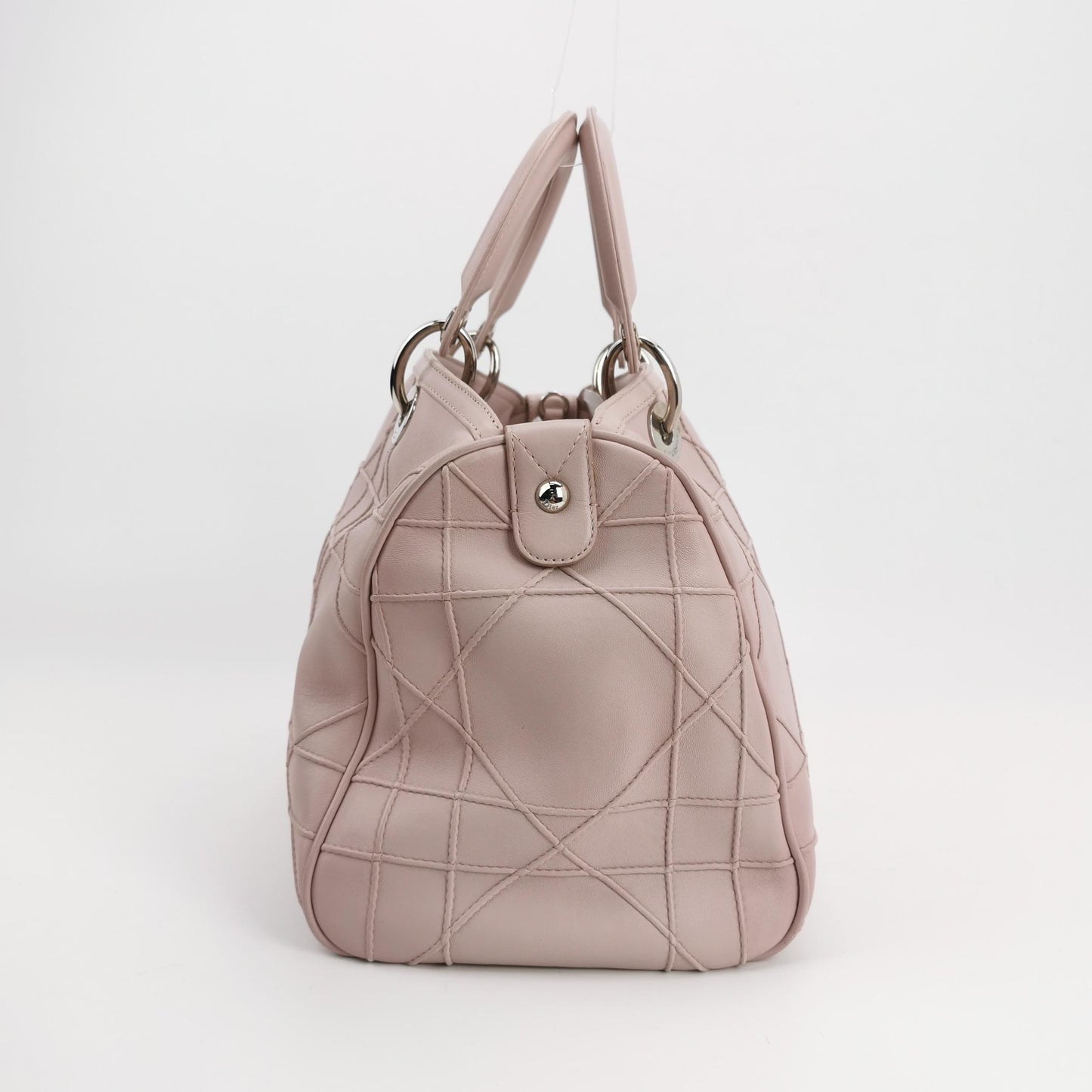 Dior - Dior Boston Bag - Leather - Pink - (medium)