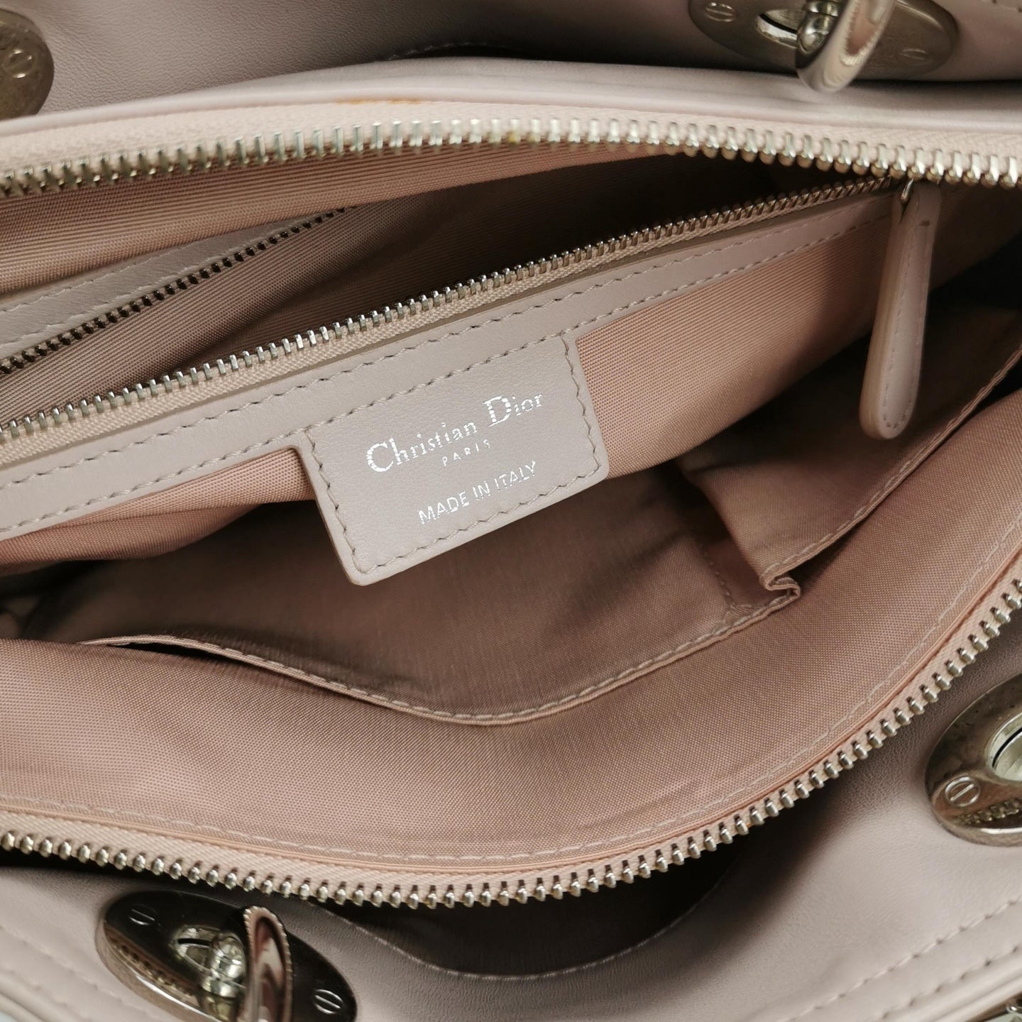 Dior - Dior Boston Bag - Leather - Pink - (medium)