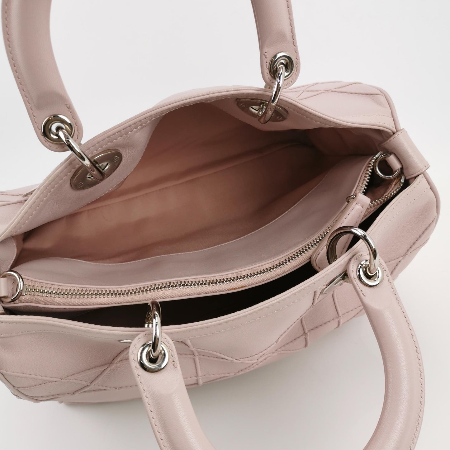 Dior - Dior Boston Bag - Leather - Pink - (medium)