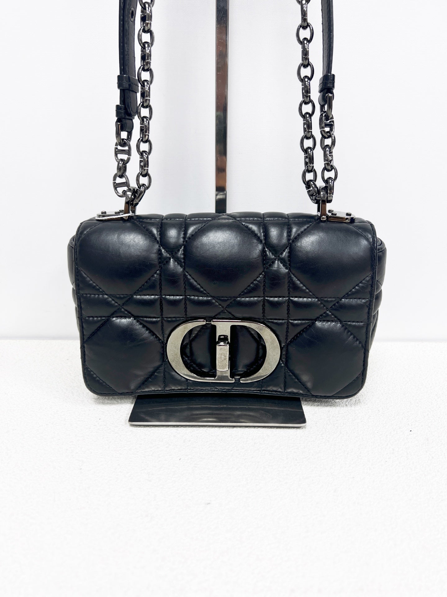 Dior - Dior Caro - Leather - Black - (small)