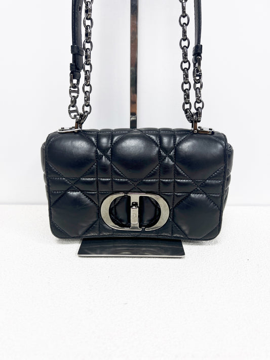 Dior - Dior Caro - Leather - Black - (small)