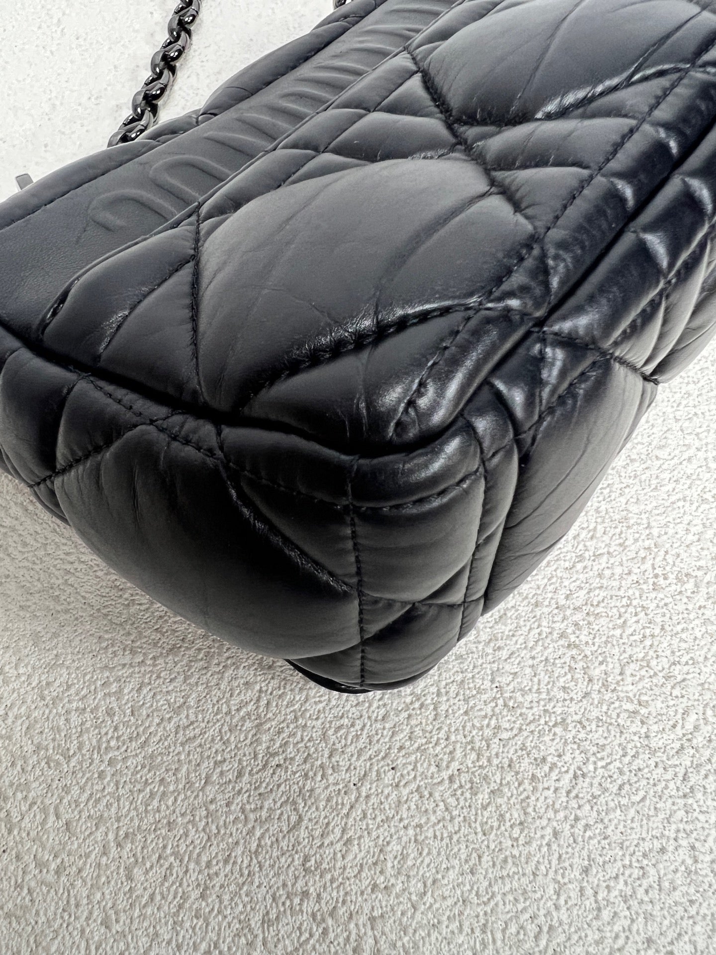Dior - Dior Caro - Leather - Black - (small)