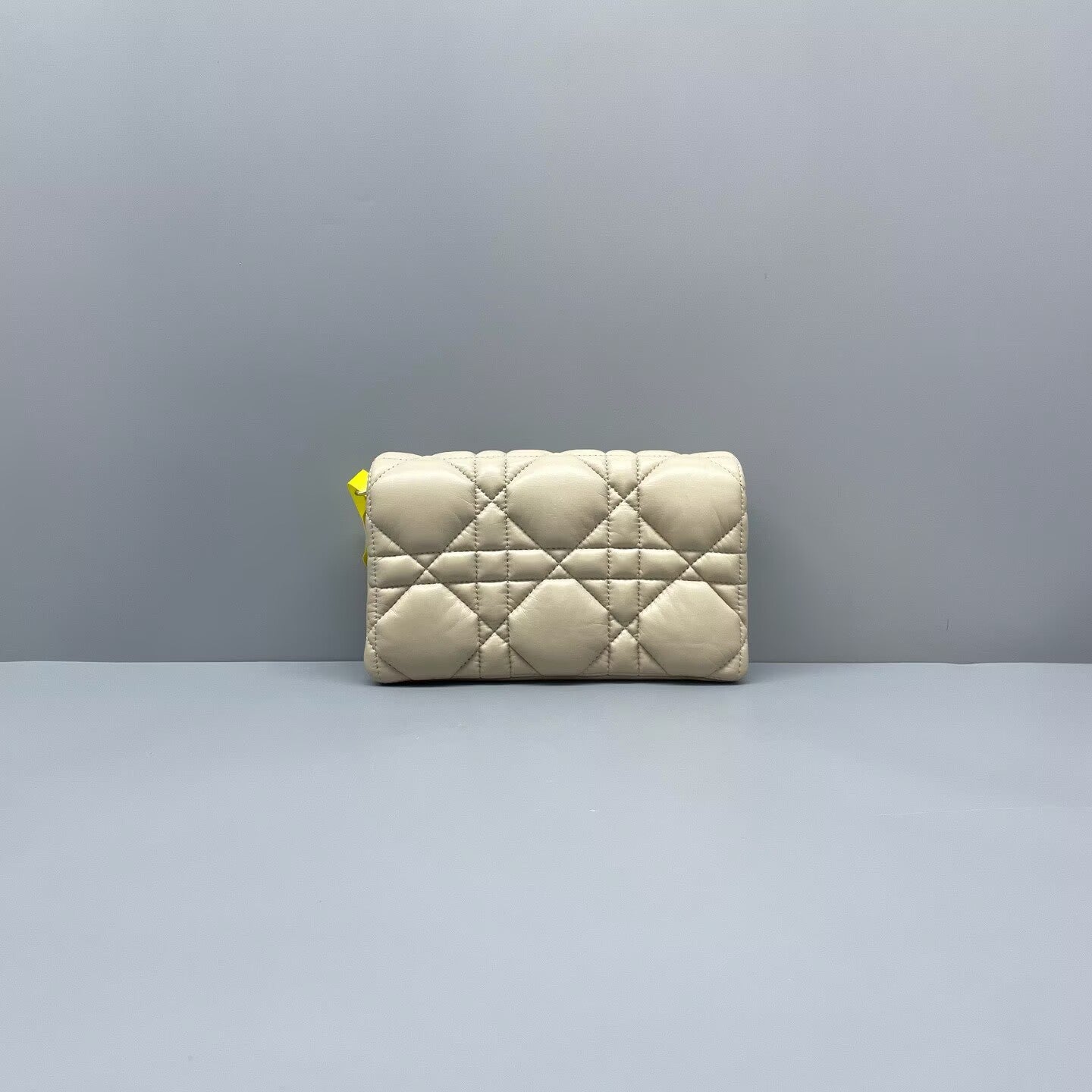 Dior - Dior Cloud Cannage Wallet on Chain - Lambskin leather - Beige - (mini)