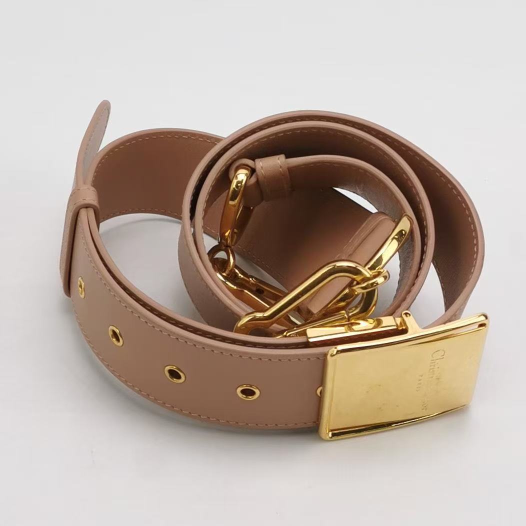 Dior - Dior Lock Bag - Leather - Beige - (mini)
