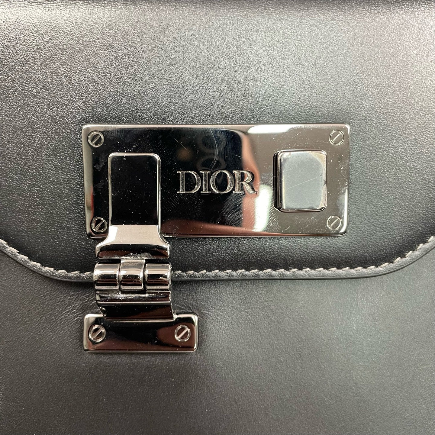 Dior - Dior Lock - Leather - Black - (small)
