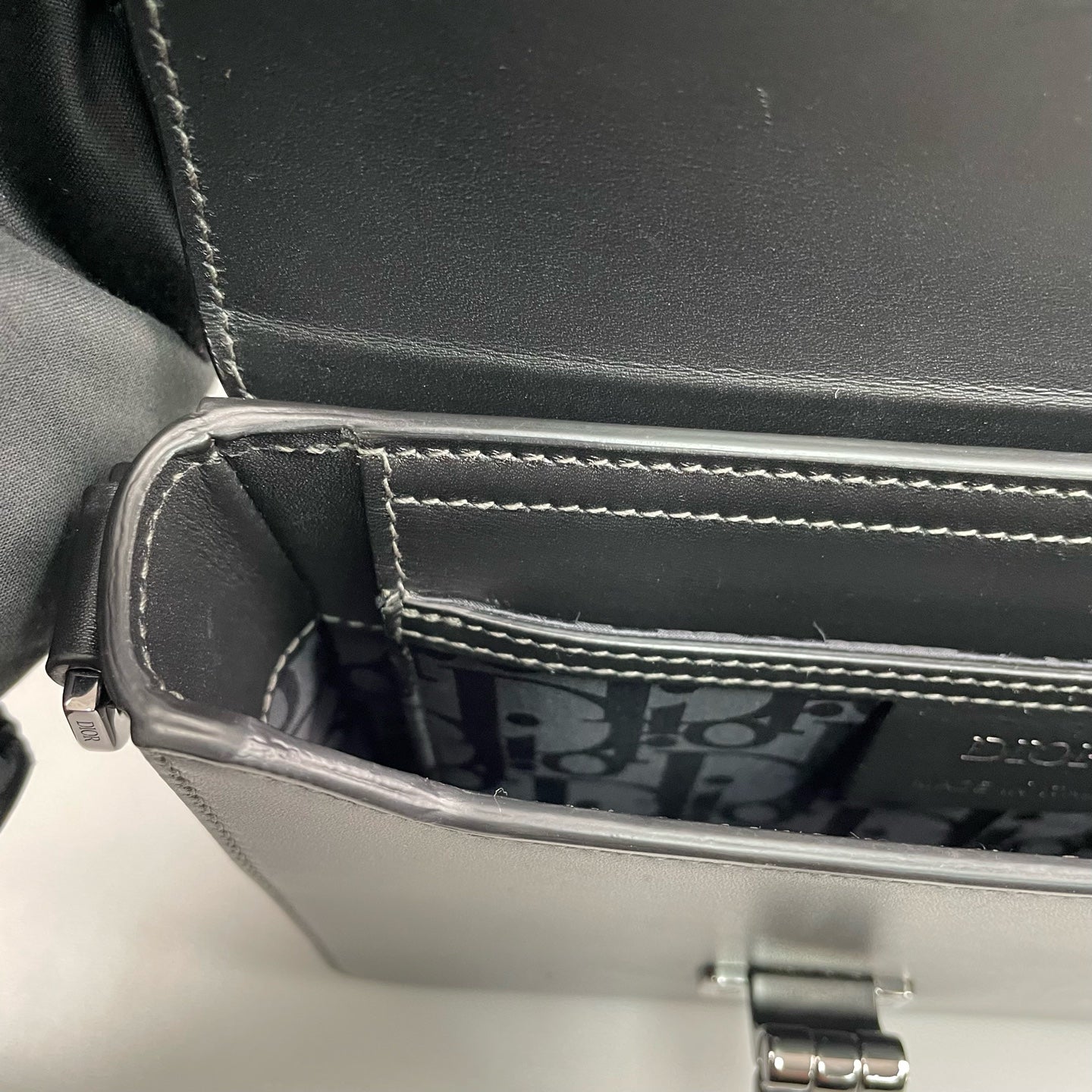 Dior - Dior Lock - Leather - Black - (small)
