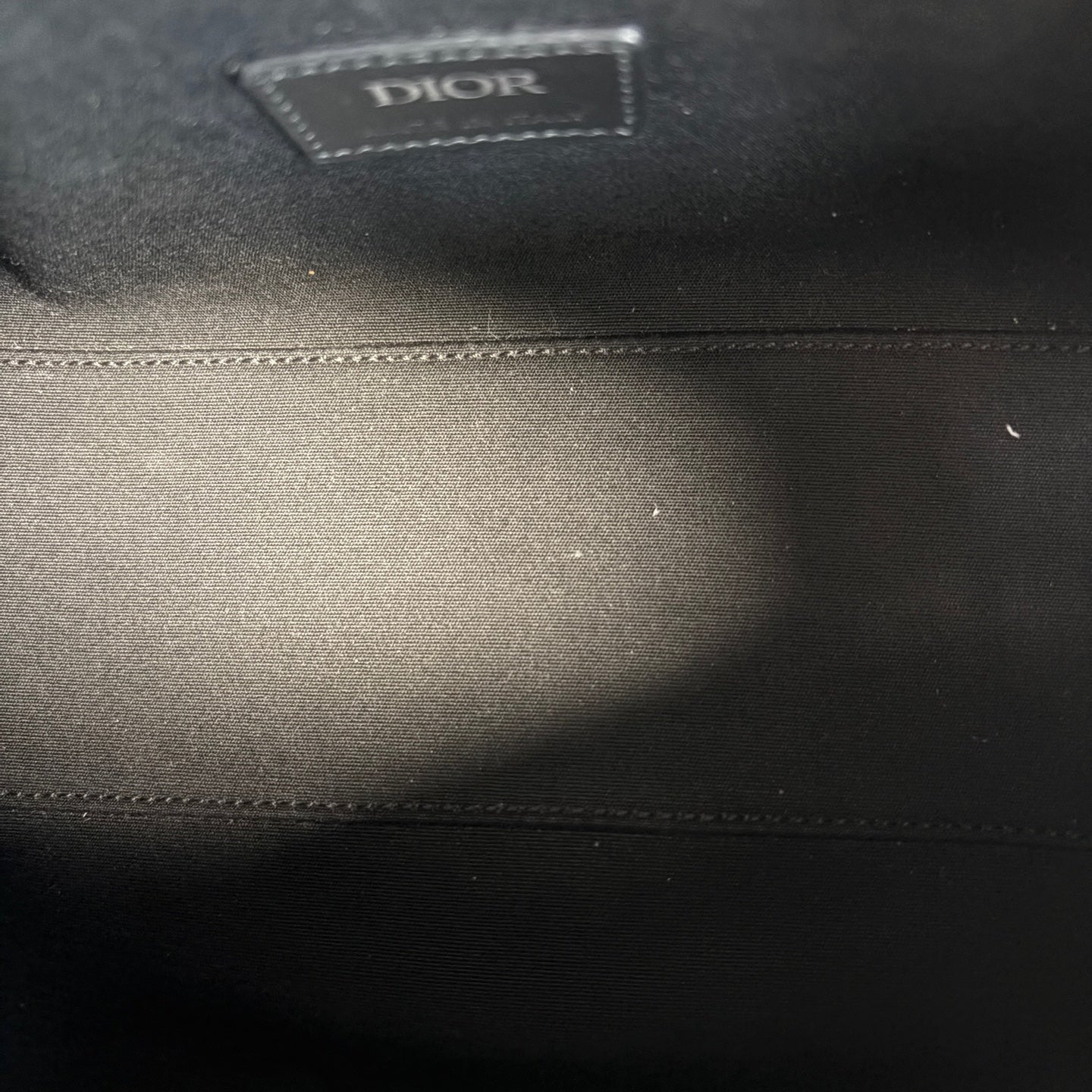 Dior - Dior Oblique Phantom Camera Bag - Dior Oblique canvas with leather trim - Black and Grey - (small)