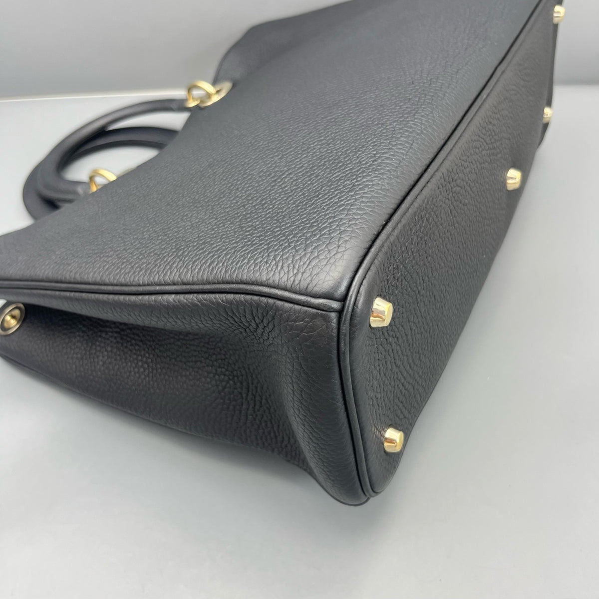 Dior - Dior Tote Bag with Pouch - Leather - Black - (large)