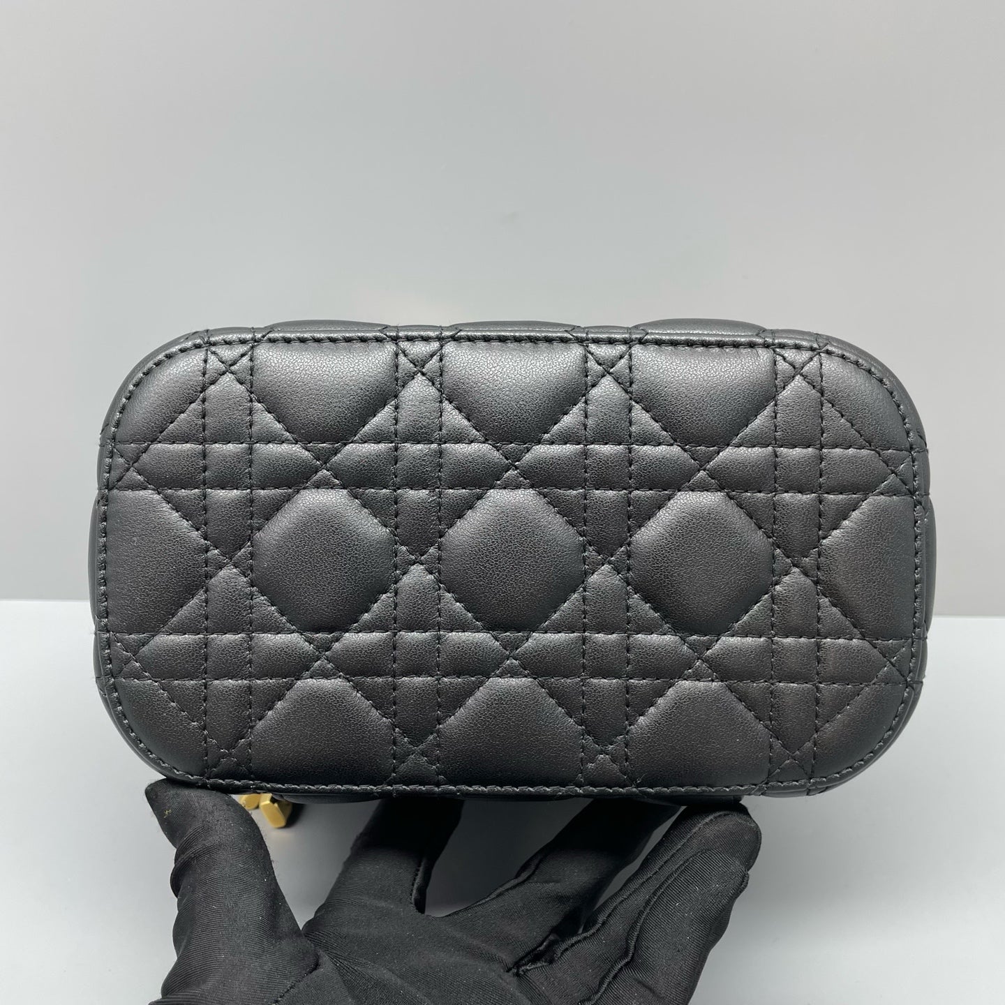 Dior - Dior Vanity Case - Leather - Black - (mini)