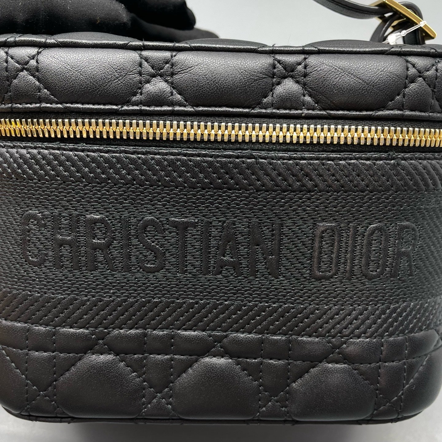 Dior - Dior Vanity Case - Leather - Black - (mini)