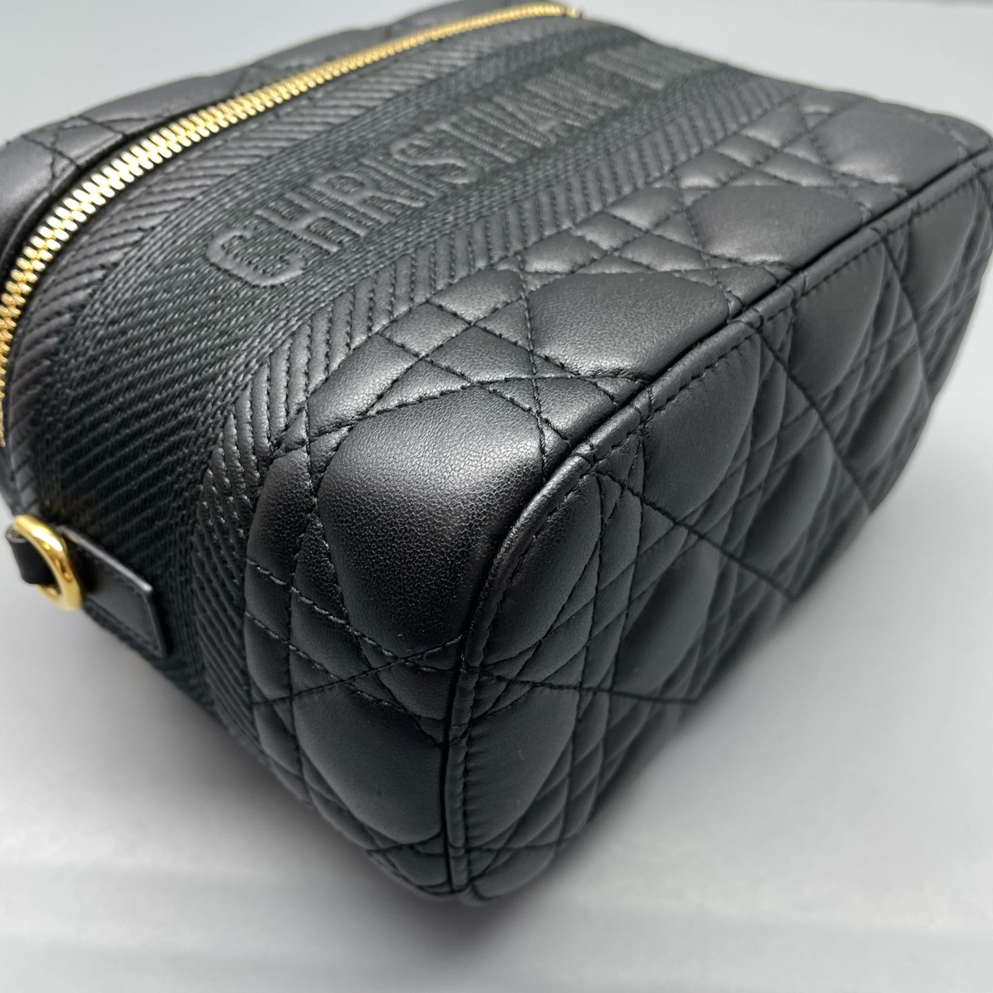 Dior - Dior Vanity Case - Leather - Black - (mini)