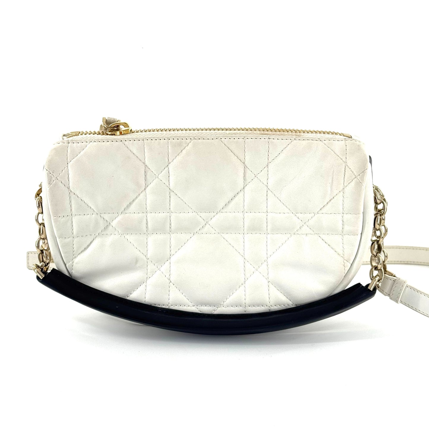 Dior - Dior Vibe Hobo - Leather - White - (Small)