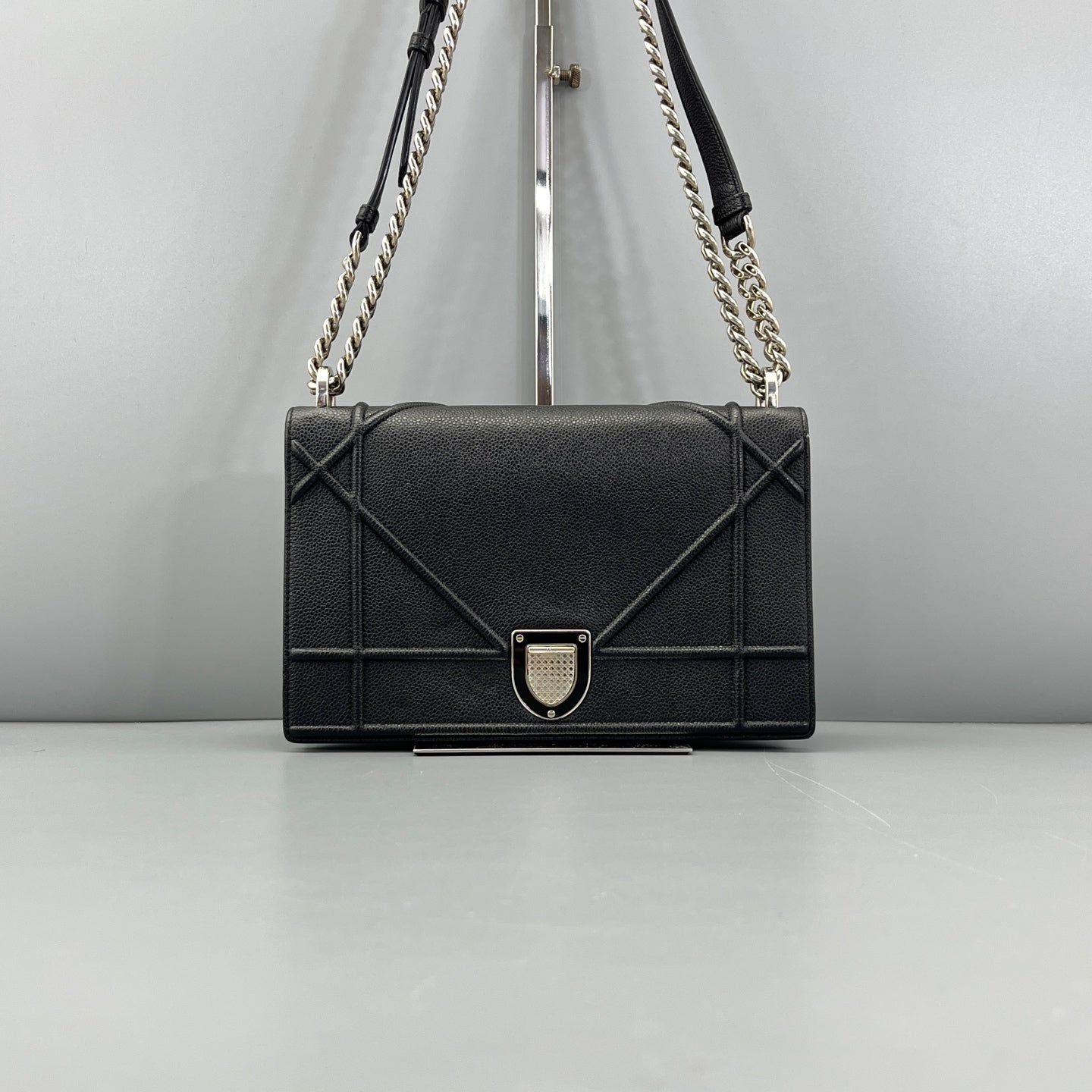 Dior - Diorama - Grained leather - Black - (Medium)