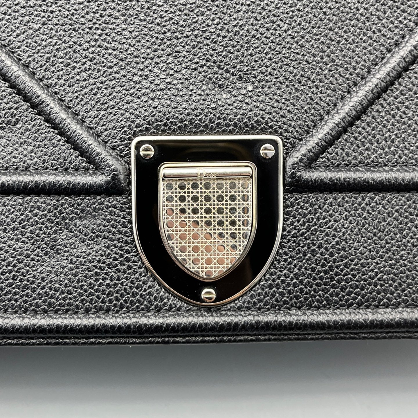 Dior - Diorama - Grained leather - Black - (Medium)