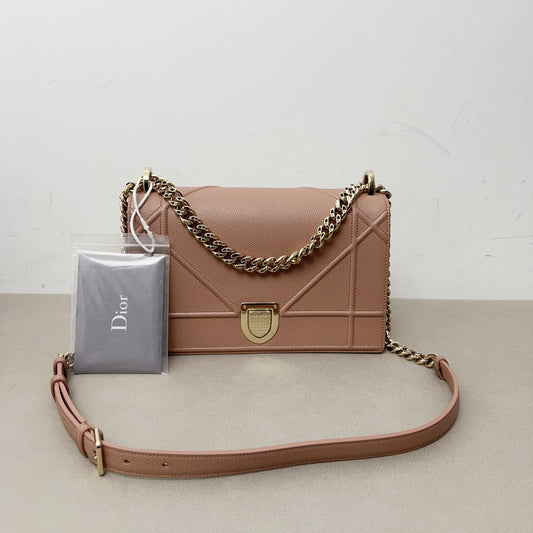 Dior - Diorama - Leather - Beige - (medium)
