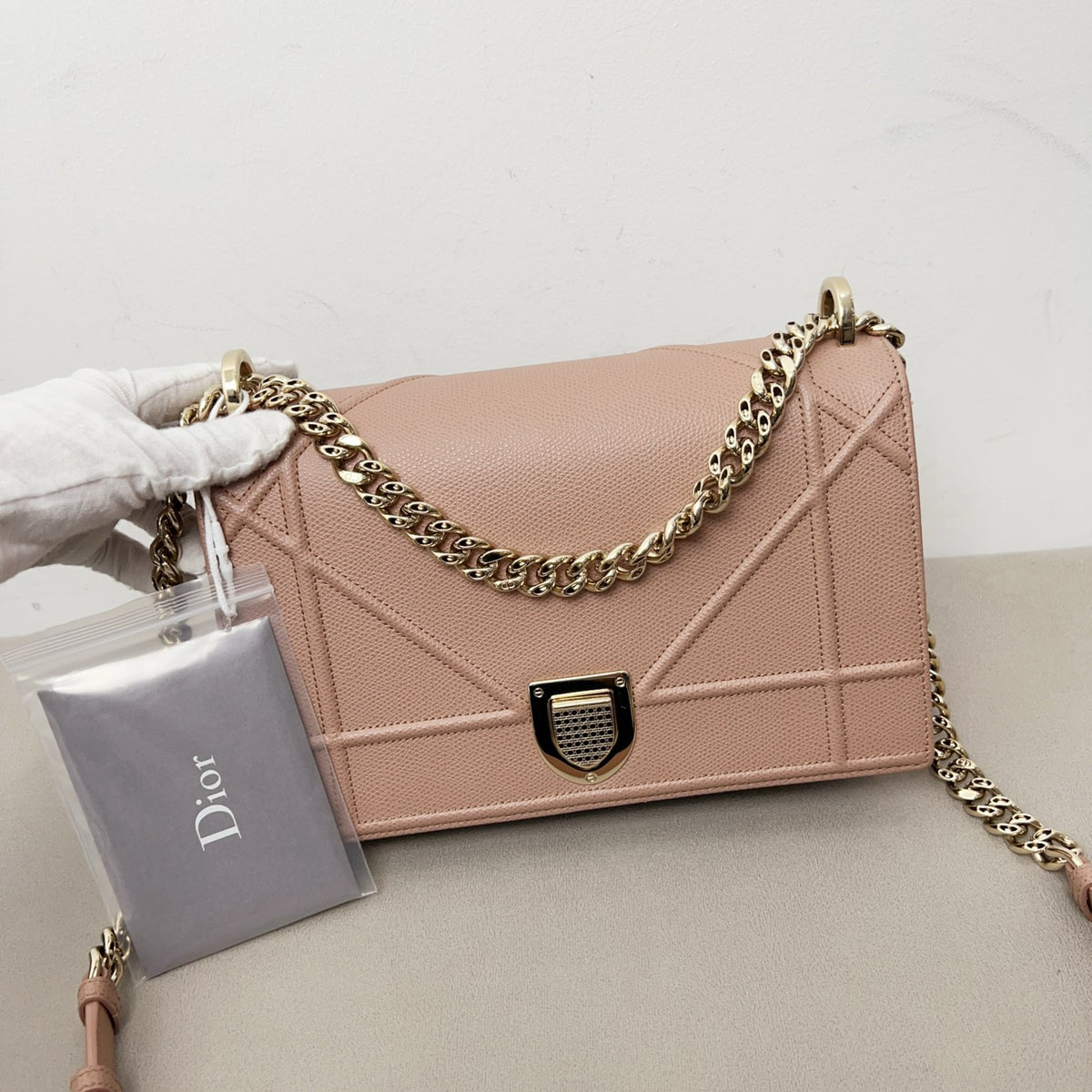 Dior - Diorama - Leather - Beige - (medium)