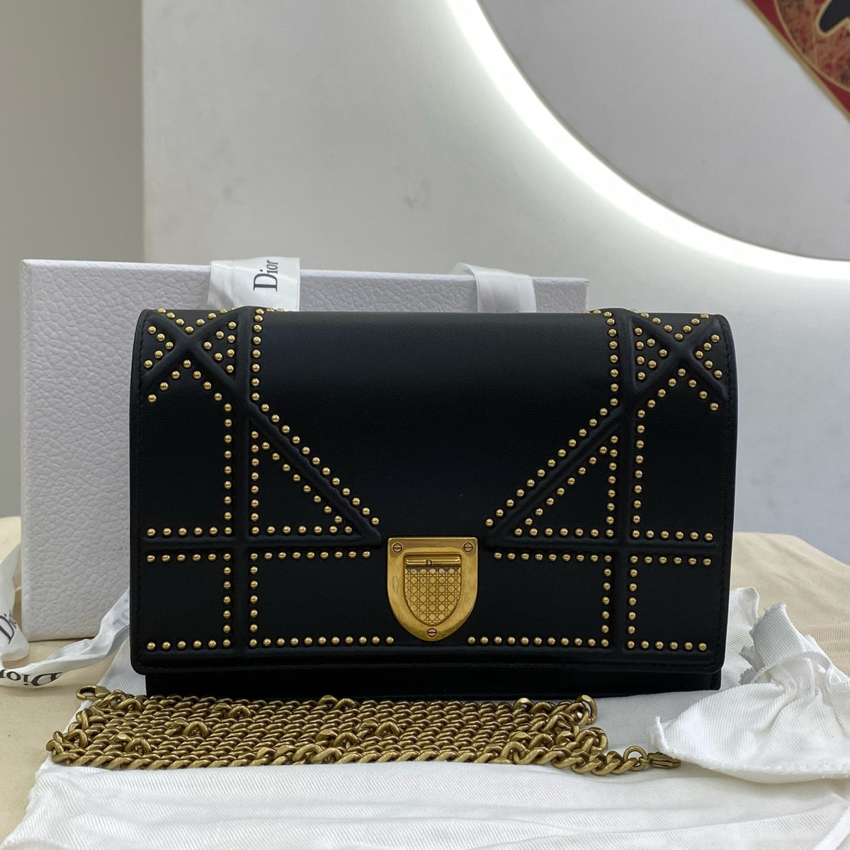 Dior - Diorama - Leather - Black