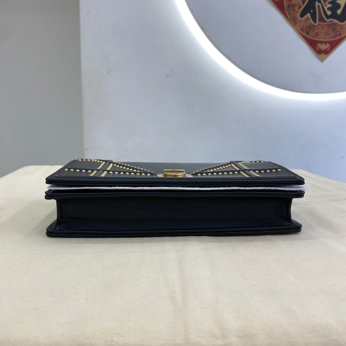 Dior - Diorama - Leather - Black