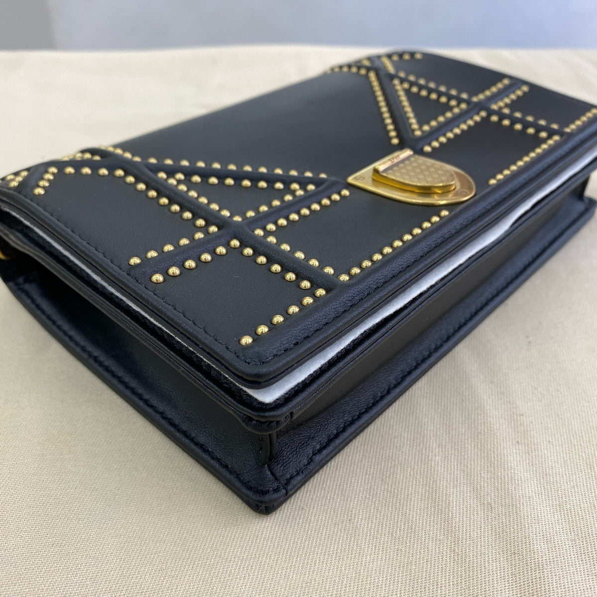 Dior - Diorama - Leather - Black
