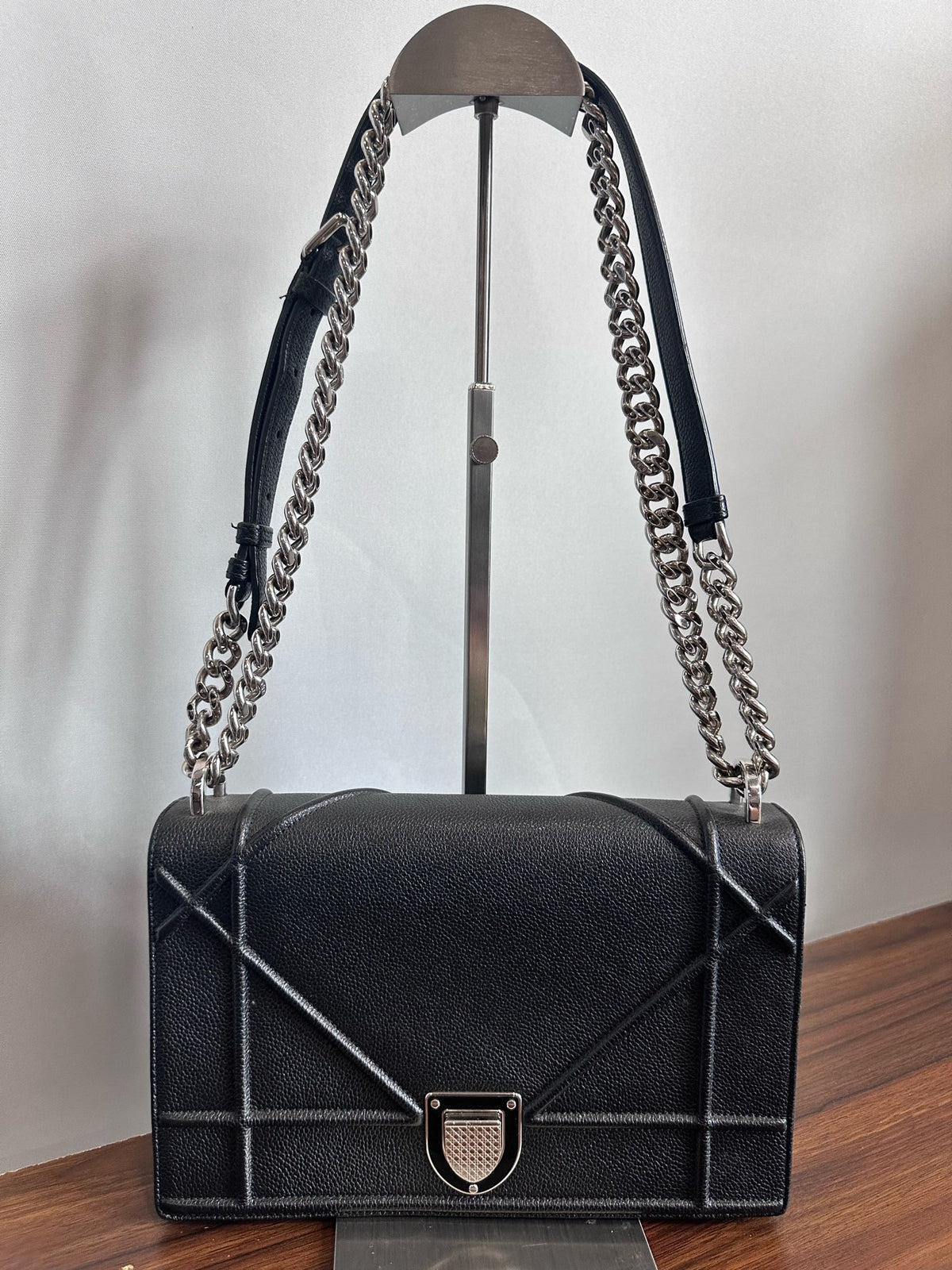 Dior - Diorama - Leather - Black - (medium)