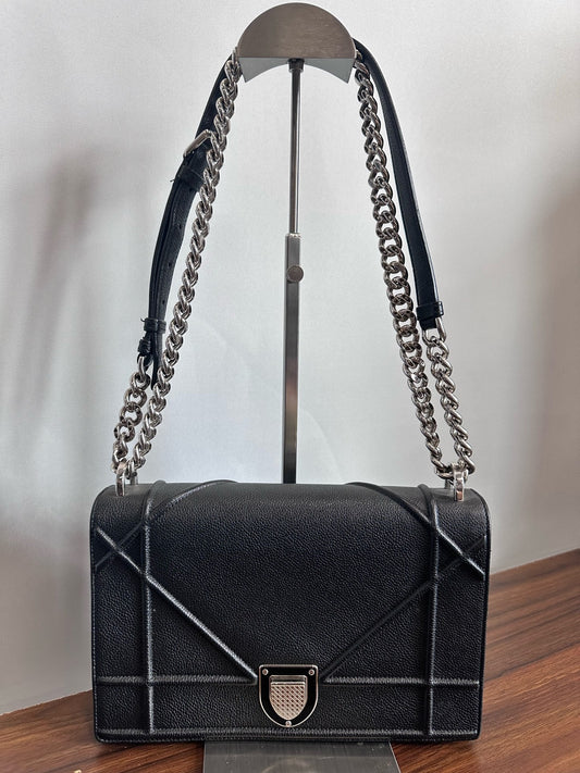 Dior - Diorama - Leather - Black - (medium)