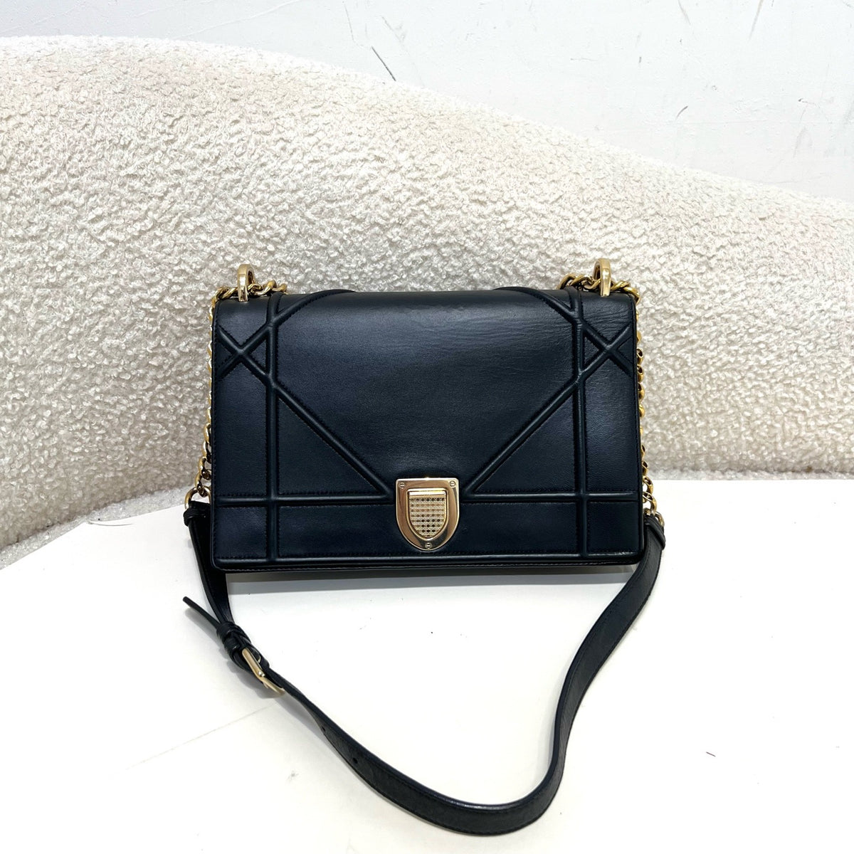 Dior - Diorama - Leather - Black - (medium)