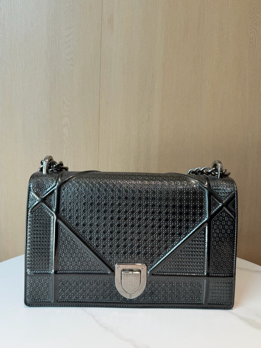 Dior - Diorama - Leather - Black - (medium)