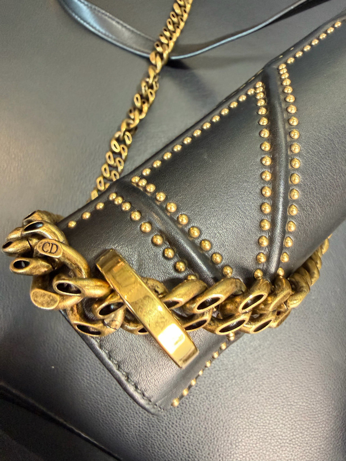 Dior - Diorama - Leather - Black - (medium)
