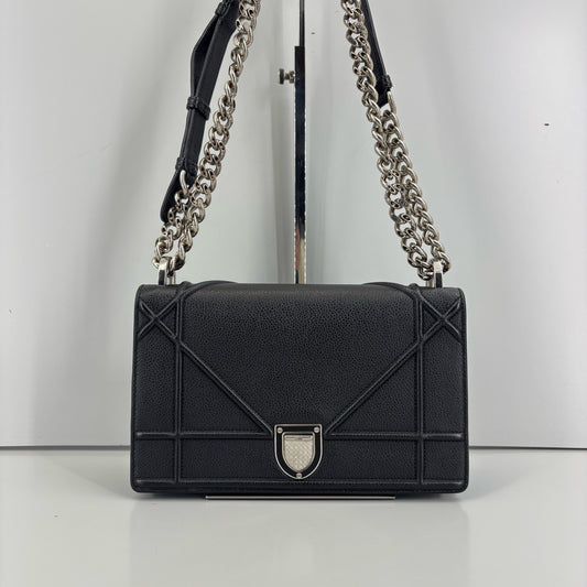 Dior - Diorama - Leather - Black - (mini)