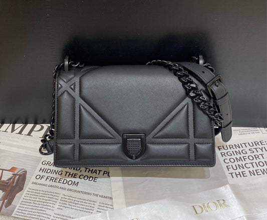 Dior - Diorama - Leather - Black - (small)