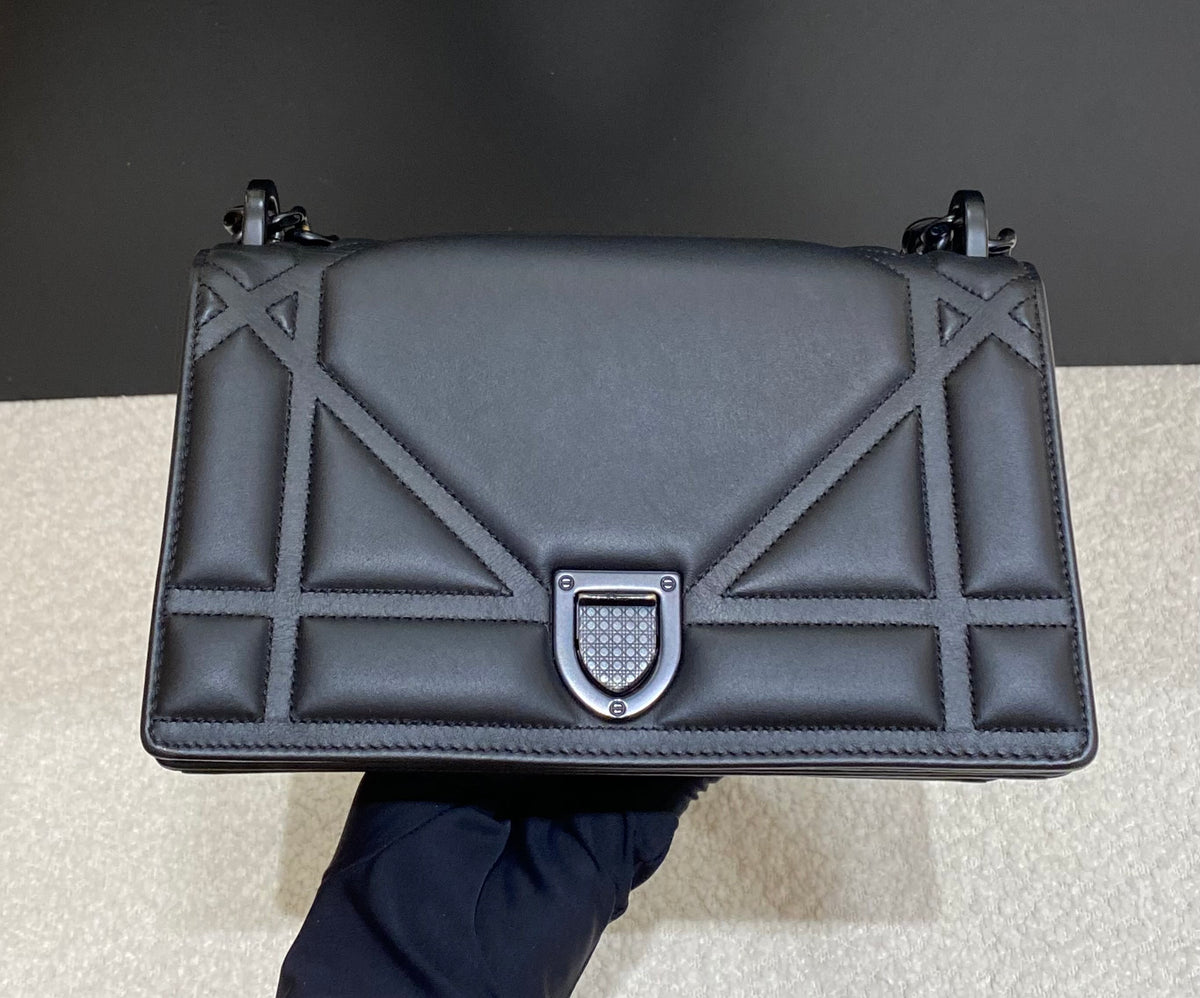 Dior - Diorama - Leather - Black - (small)