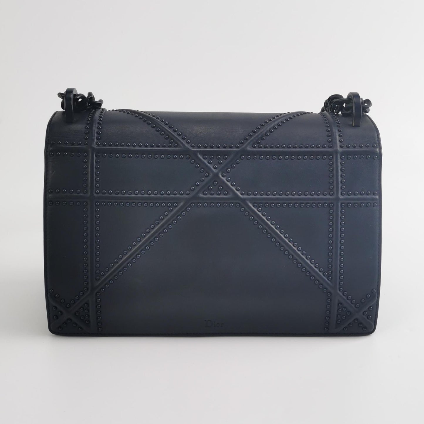 Dior - Diorama - Leather - Navy - (Small)