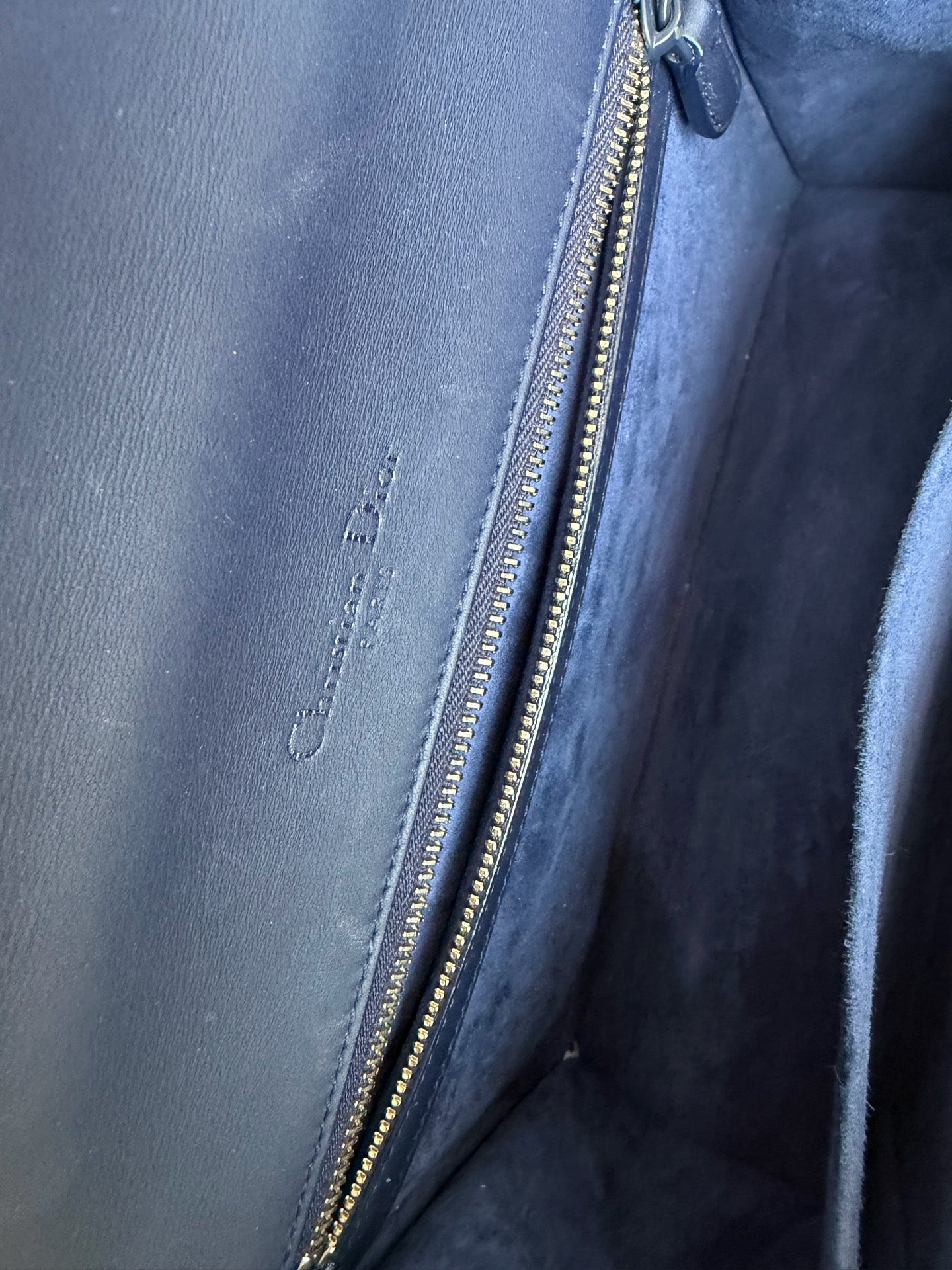 Dior - Diorama - Leather - Navy - (Small)