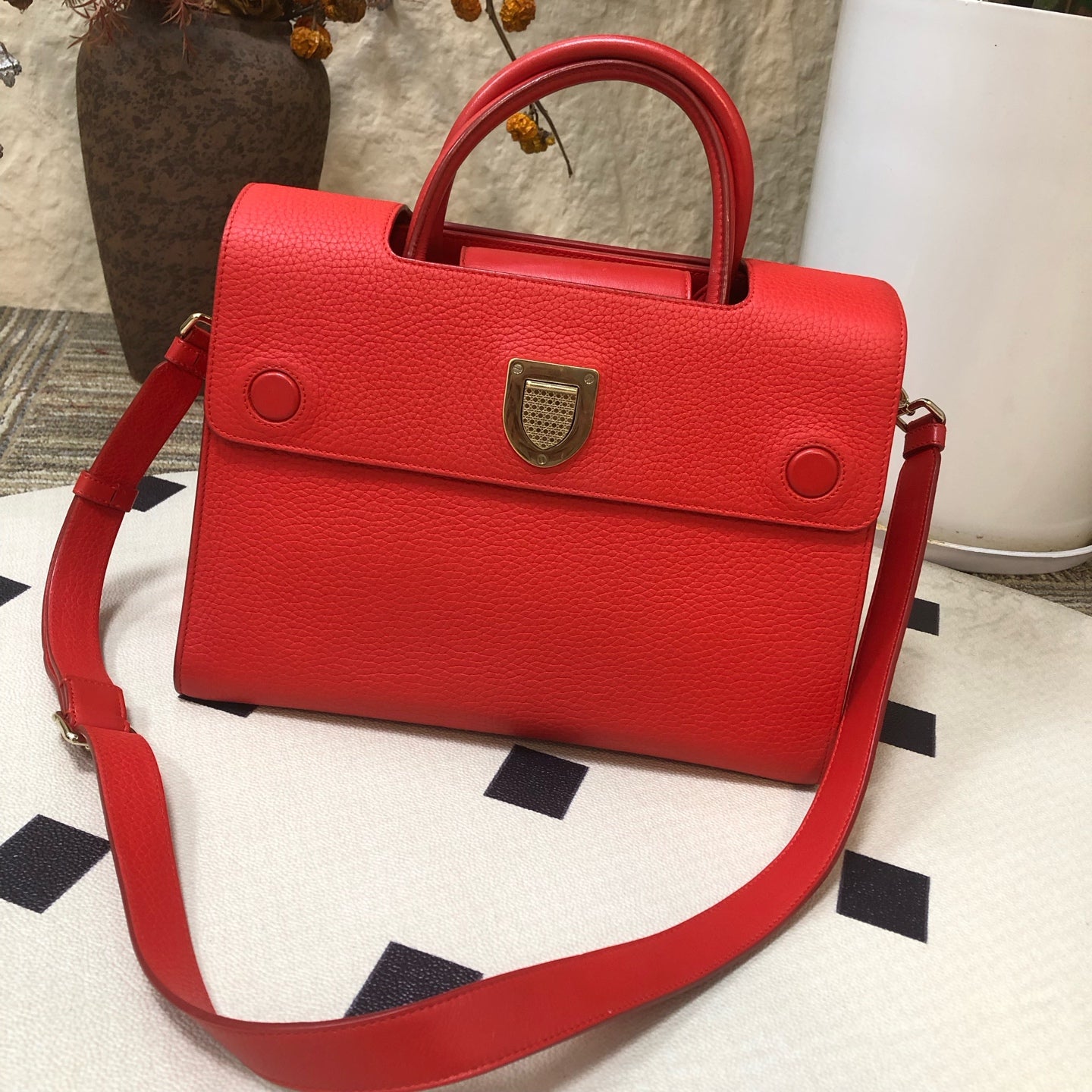 Dior - Diorama - Leather - Red - (medium)