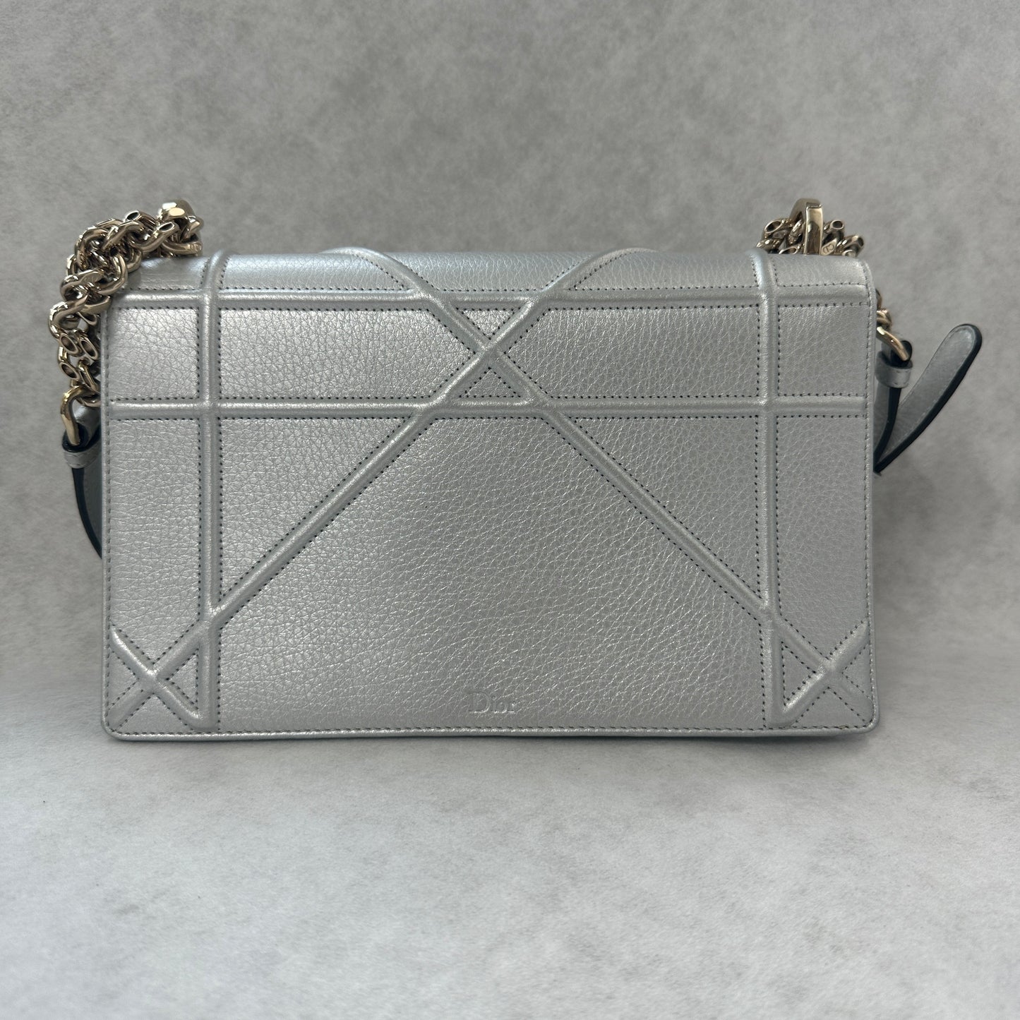 Dior - Diorama - Leather - Silver - (medium)