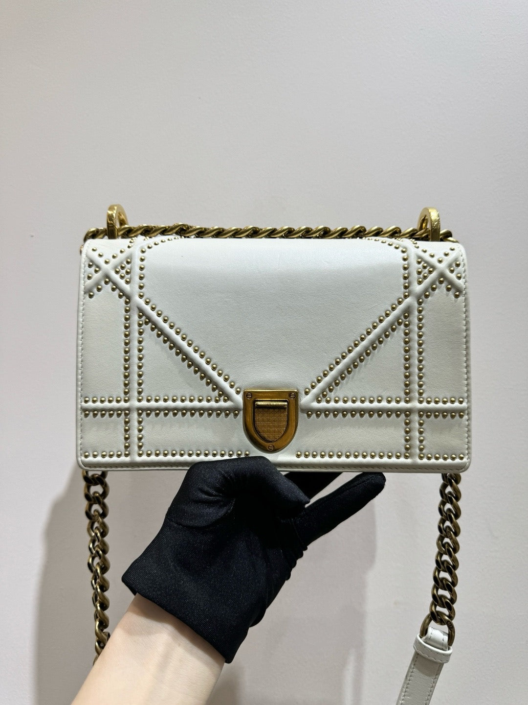 Dior - Diorama - Leather - White