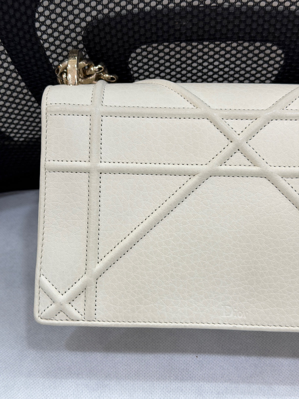Dior - Diorama - Leather - White