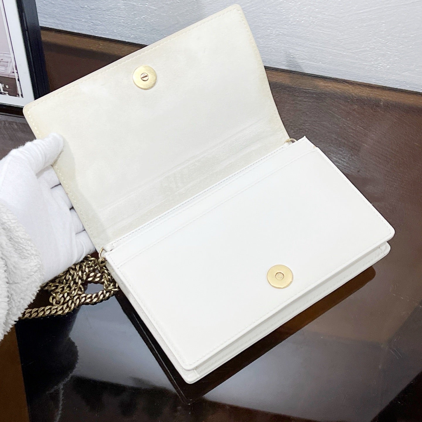 Dior - Diorama - Leather - White - (mini)