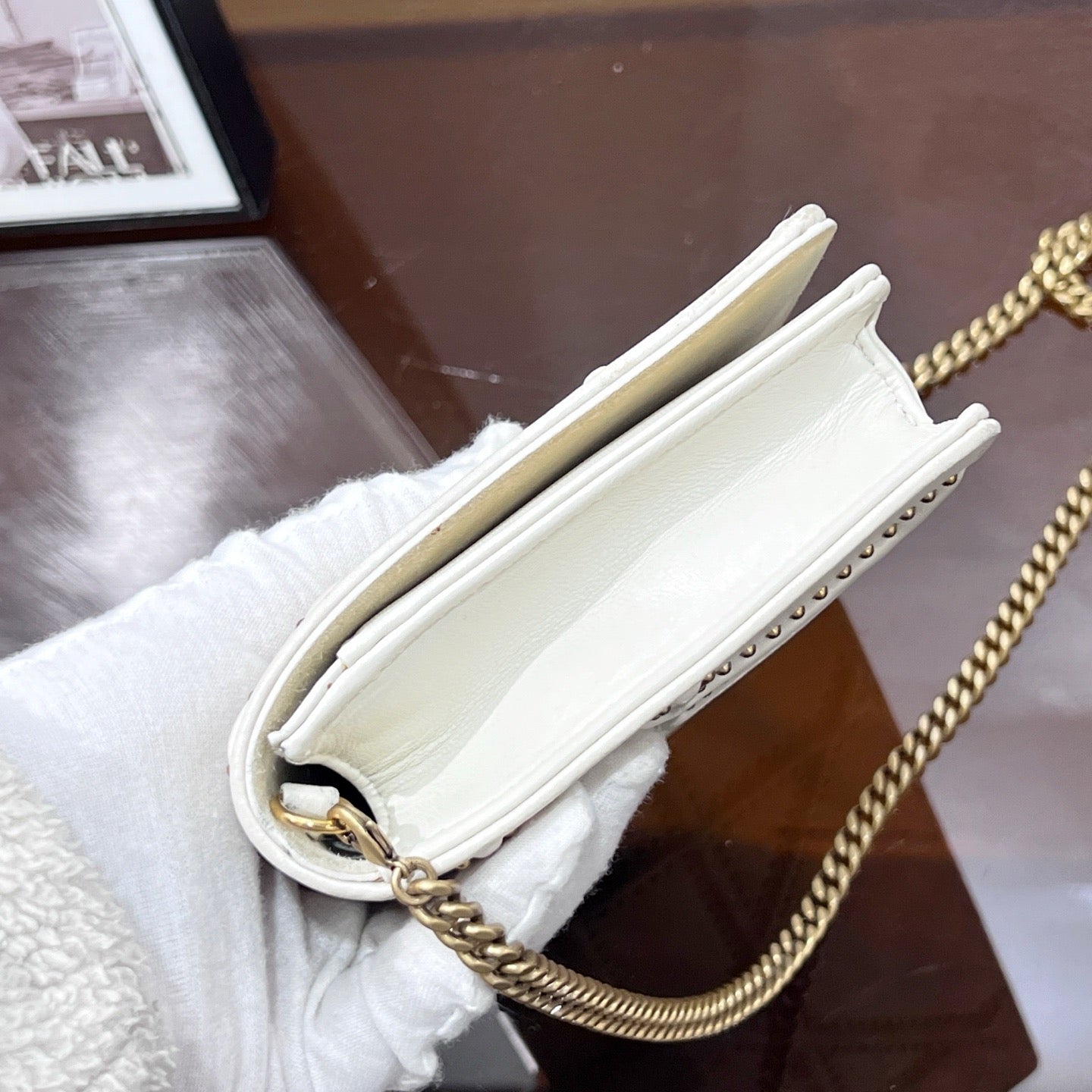 Dior - Diorama - Leather - White - (mini)